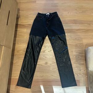 Abercrombie & Fitch Dark Gray Ultra High Rise Jeans